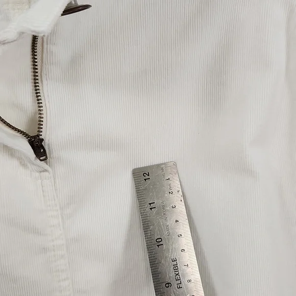 Tommy Hilfiger White Corduroy Mini Skirt - Picture 11 of 11